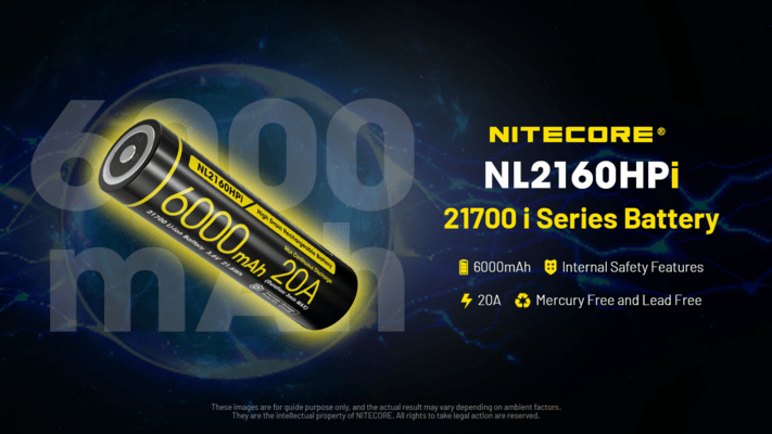 Nitecore battery NL2160HPi - KNIFESTOCK