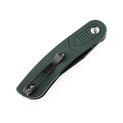 Kansept Reverie Black TiCn Coated 154CM Green G10 T2025A2 - KNIFESTOCK