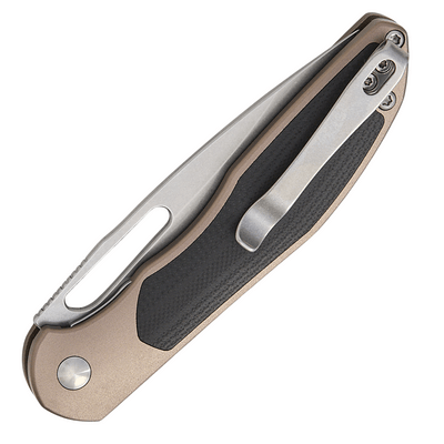 CJRB Droma Schwarz, Aluminium+G10 - J1963-BK - KNIFESTOCK