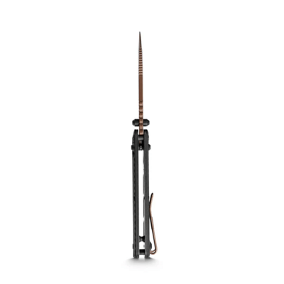 Vosteed Vombat  M390 Copper Dune Aluminum Black A4107 - KNIFESTOCK