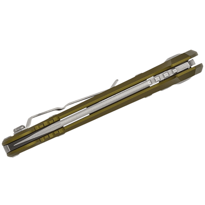 Microtech L.U.D.T.® T/E Gen III OD Green Stonewash Standard 1136-10OD - KNIFESTOCK