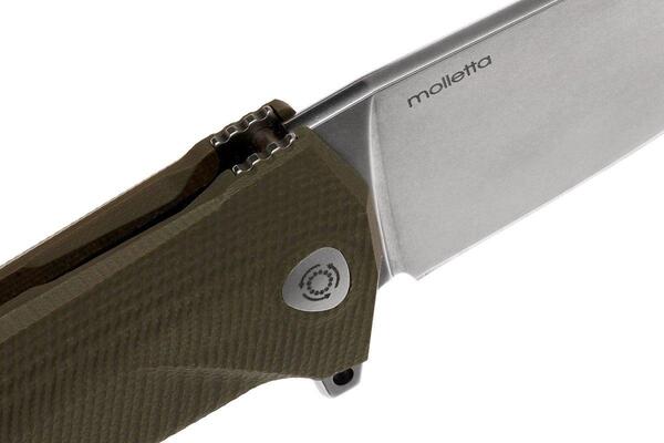 Lionsteel Liner Lock Sleipner Blade, GREEEN G10 handle, IKBS KUR GR - KNIFESTOCK