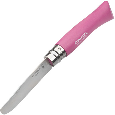 Opinel 001699ks N7 Inox Pink Griff aus Buchenholz Rosa - KNIFESTOCK