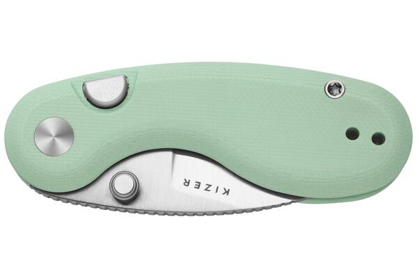 Kizer Microbe 14C28N, Satin, G10 V2742A4 - KNIFESTOCK