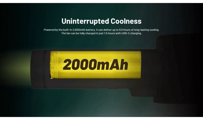 Nitecore Fan izzCool 20 Matte White - KNIFESTOCK