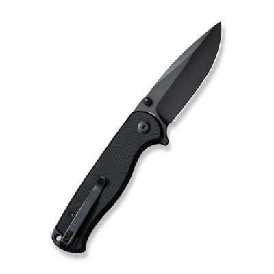 Sencut Errant Black G10 Handle Black 9Cr18MoV BladeLiner Lock S23054B-1 - KNIFESTOCK