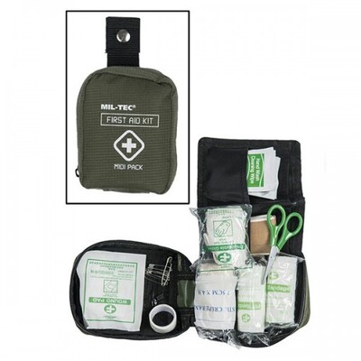 Mil-Tec FIRST AID PACK MIDI zelený 16025900 - KNIFESTOCK