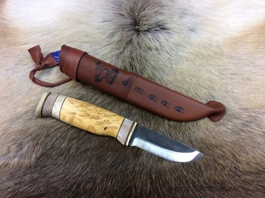 WOOD JEWEL Lapland Fixed Blade Knife WJ23LP - KNIFESTOCK