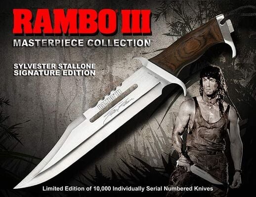 Rambo III Sylvester Stallone Signature Edition 9297 - KNIFESTOCK