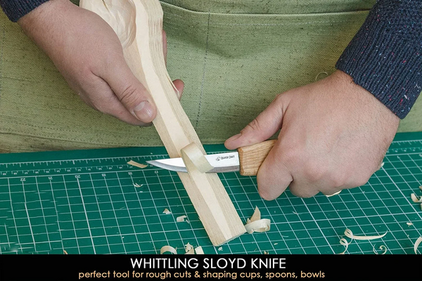 Beavercraft Rozšířená sada na vyřezávání lžic (3 nože v pouzdře + příslušenství) S13 - KNIFESTOCK