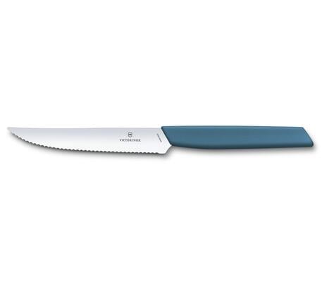 VICTORINOX Nôž na steak, tmavomodrá 6.9006.12W2 - KNIFESTOCK