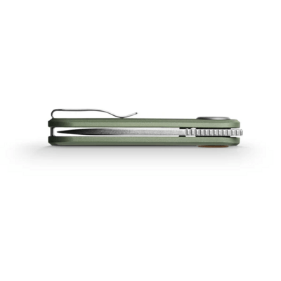 Vosteed Corgi-V 14C28N Stonewash Green Aluminum A3702 - KNIFESTOCK