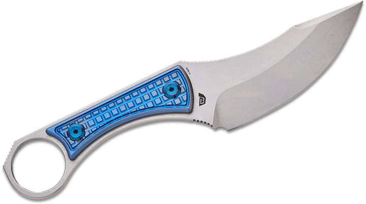 KANSEPT Niko Stonewashed D2 Fixed Blade 004A4 - KNIFESTOCK