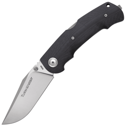 Viper TURN Essential Clip Point Satin M390, Black G10 V5988GB - KNIFESTOCK