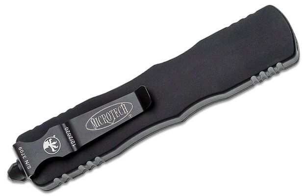 MICROTECH Dirac Delta D/E Black Full Serration Tactical 227-3T - KNIFESTOCK