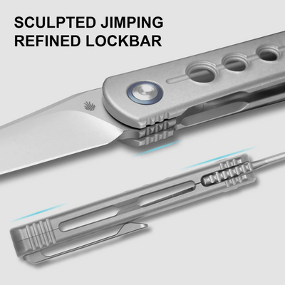 Kizer Feist 2 X Series M390 Titanium - KNIFESTOCK