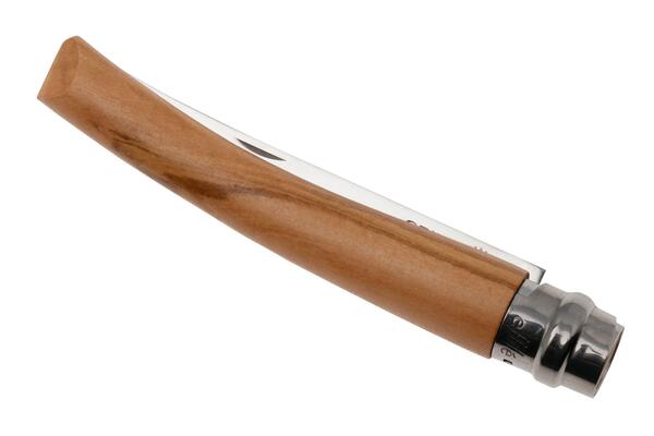Opinel  N°10 Effile Slim rukoväť Oliva, leštená oceľ 002562 - KNIFESTOCK