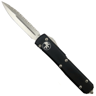 MICROTECH Ultratech D/E Stonewash full serrated 122-12 - KNIFESTOCK