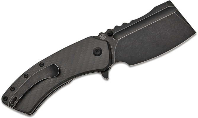 Kansept XL Korvid Blackwash CPM S35VN Liner Lock K1030A10 - KNIFESTOCK