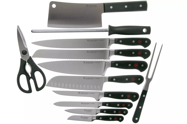 Wüsthof Classic 12-piece knife set, 1090171201 - KNIFESTOCK
