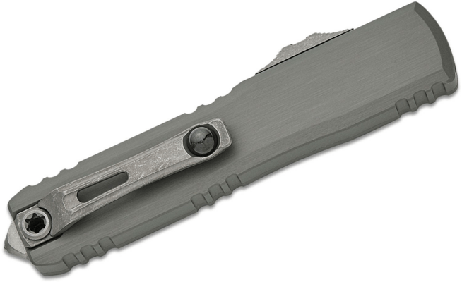 Microtech ULTRATECH GEN III ZBP S/E M390MK Apocalyptic Natural Clear Aluminum Handles 1121-11APNC - KNIFESTOCK