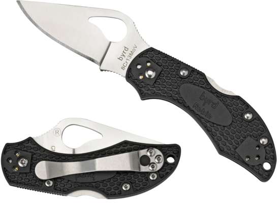 Spyderco Robin 2 Lightweight Black By10pbk2 - KNIFESTOCK