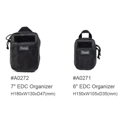 Magforce 7&quot; EDC Organizer Black #A0272B - KNIFESTOCK