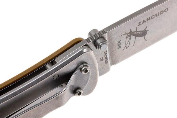 BRK-Esee Zancudo Framelock Brown D2 BRKR2CB - KNIFESTOCK