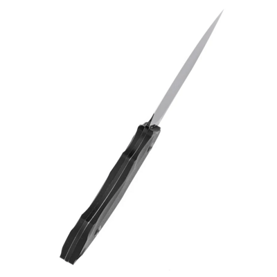 TENABLE Luccio Blackwash 14C28N Fixed Blade G007A2 - KNIFESTOCK