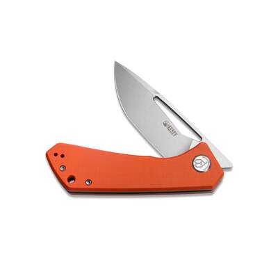 KUBEY Thalia Front Flipper EDC Pocket Folding Knife Orange G10 Handle KU331H - KNIFESTOCK