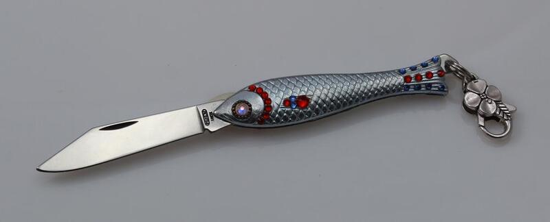 MIKOV rybička 130-NZn-1/KZ DIONE vreckový nôž 5,5 cm - KNIFESTOCK