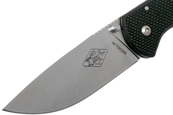 Couteau de poche ESEE Knives Expat Medellin, lame satinée, manche en G10 noir MEDELLIN-01 - KNIFESTOCK