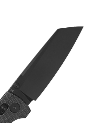 Bestech SLASHER D2 Black Stonewash  Micarta Black Bar Lock BG56A-2 - KNIFESTOCK