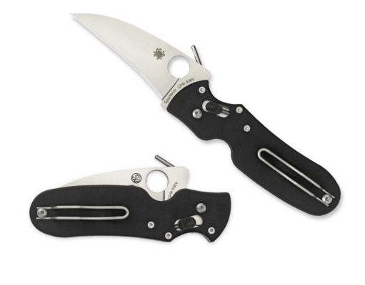 Spyderco P&#039;Kal G-10 Musta Emerson Avain C103GP - KNIFESTOCK
