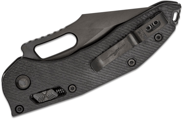 Microtech STITCH RAM LOK STD CARBON FIBER WITH DLC BLADE 169RL-1DLCTFLCFS - KNIFESTOCK