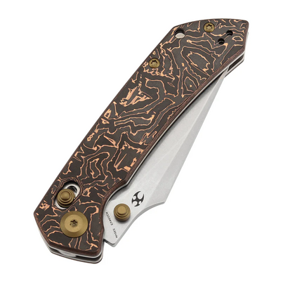 Kansept Fenrir Stonewashed CPM S35VN, Koppar CF K1034V3 - KNIFESTOCK