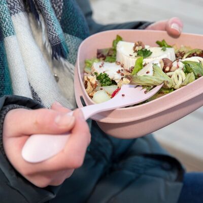 Light My Fire Spork medium 2-pack sagegreen/cream 2412515313 - KNIFESTOCK