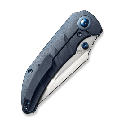 We Knife Riff-Raff Blue Titanium Handle WE22020B-2 - KNIFESTOCK