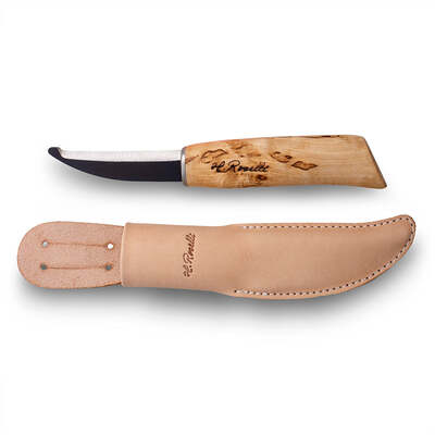 ROSELLI Opening knife, round edge, carbon R161 - KNIFESTOCK
