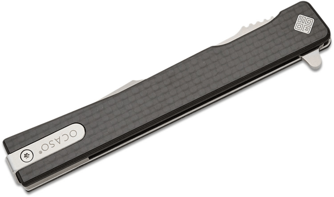 Ocaso Solstice Carbon Fiber + Satin / Harpoon  9HFS - KNIFESTOCK