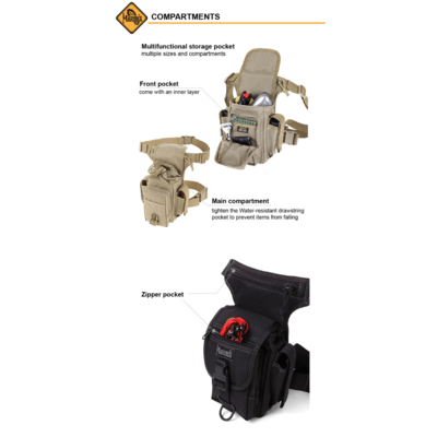 Magforce Maneuver Waistpack Khaki #0401K - KNIFESTOCK