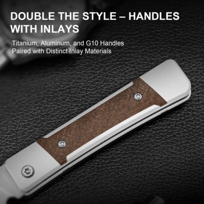 Kizer Little Grand Jonathan Styles Nitro-V Aluminum &amp; Mkuruti Wood V2670A1 - KNIFESTOCK