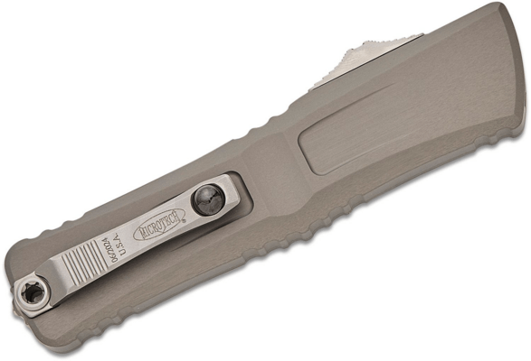 Microtech Combat Troodon® T/E Gen III Natural Clear Stonewash Standard 1144-10NC - KNIFESTOCK