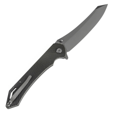 Tenable Colibri Tech Gray TiCn Coated Nitro V Liner Lock T1060A2 - KNIFESTOCK