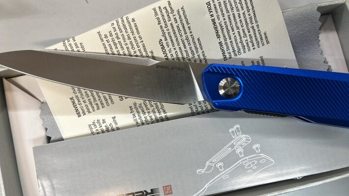 REAL STEEL G5 Metamorph Mk. II Blue RE-7838 - KNIFESTOCK