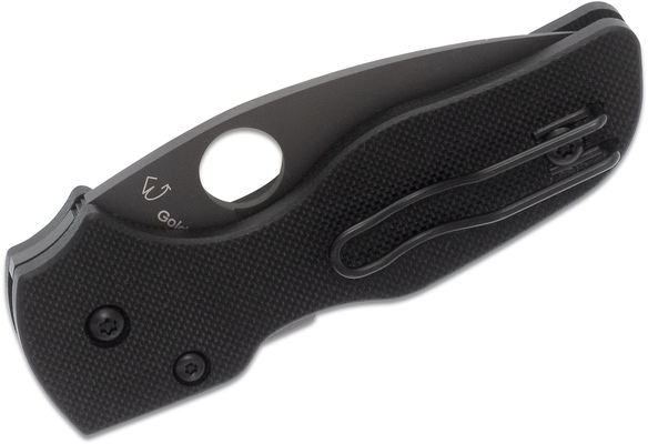 Spyderco Lil&#039; Native G-10 Černá/Černá čepel/Compression Lock C230GSBBK - KNIFESTOCK