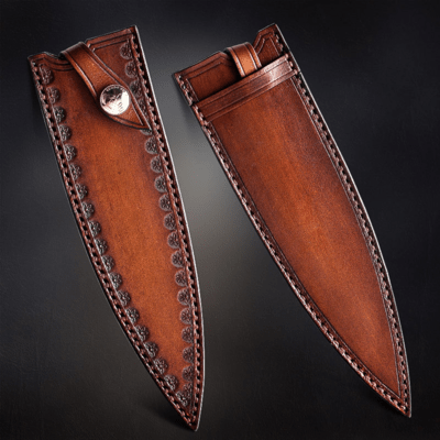 Xinzuo chef knife leather sheath LE01 - KNIFESTOCK