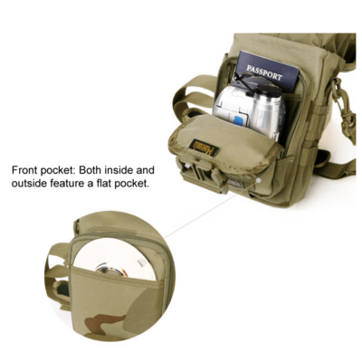 Magforce Crusade Shoulder Bag Black #0406B - KNIFESTOCK