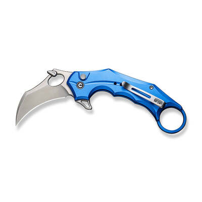CIVIVI Incisor II Mâner din Aluminiu Albastru Strălucitor Lamă Nitro-V Finisată Satin C16016B-2 - KNIFESTOCK