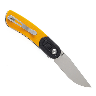 KANSEPT Reverie 154CM, Black and Yellow G10 T2025B7 - KNIFESTOCK